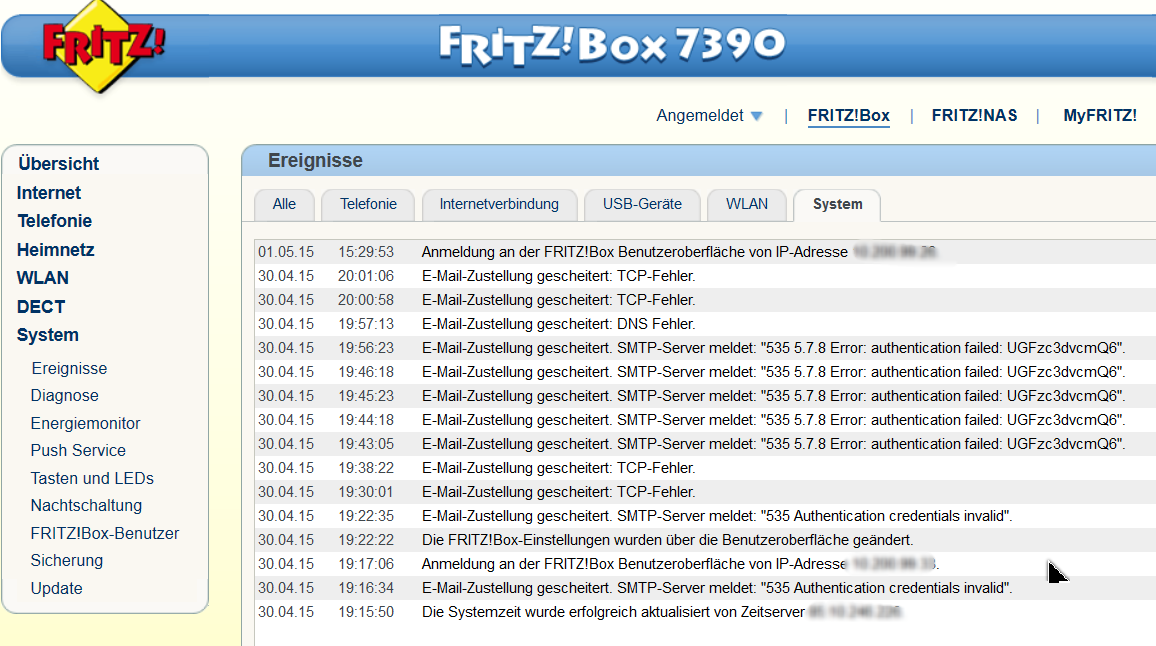 Egomania Weglaten Ansichtkaart Fritzbox 7390: Push Service: Info über verpasste Gespräche zum SMTP Server  von united-hoster.de schicken - krakovic.de